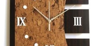 Wooden Square Clock