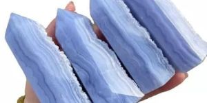 Blue Lace Agate Tower