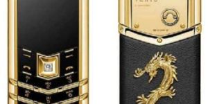 Vertu Signature Drago Gold Limited Edition Mobile Phone