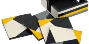 Wooden Tea Coaster Set