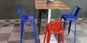 Wooden Bar Table and Chair Set