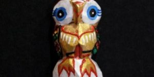 Golden Owl Magnet