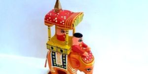 Wooden Rajasthani Elephant