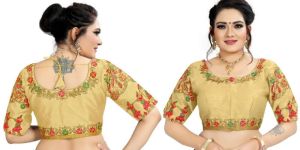 Embroidered Phantom Silk Blouse