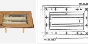 Flameproof Clean Room Fixture