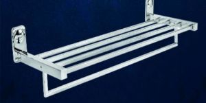 STAINLESS STEEL TOWEL RACK WITH ROD