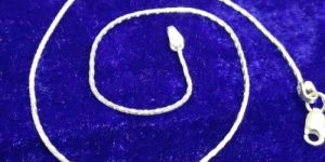 Party Wear Silver Chain