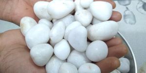 White Polished Pebbles
