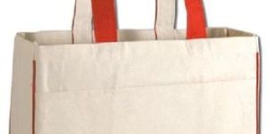 COTTON CANVAS HAND BAG