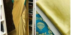 Satin Saree Fabric