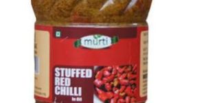 Stuffed Red Chilli Pickle