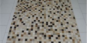 Cowhide patchwork carpets and rugs-009