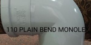 Monolex 110 Mm PVC SWR Solfit Plain Bend