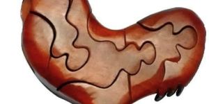 V0024-01- Subrahmanyas Victory Cock Wood Idol