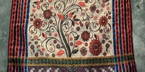 Embroidered Woolen Shawl