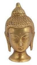 Brass Buddha Head