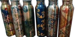 Copper Printed Bottle