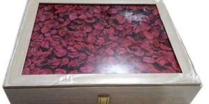 Wooden LED Necklace Box