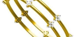 Ladies Diamond Bangle