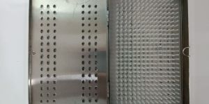 STERILIZATION TRAY SMALL WITH SILICON MATT