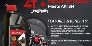 OCEANIC Engine Oil 4T 20w40 SN