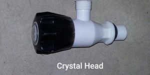Crystal Head Angle Cock