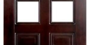 Teak Wood Glass Door