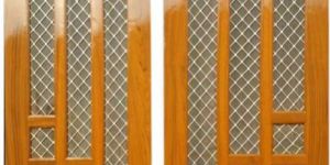 CP-4001 Wooden Mesh Door