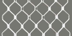 Silver Aluminium Gate Grill