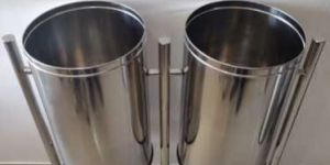 SS Pole Mounted Dual Dustbin