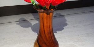 Wooden Flower Pot