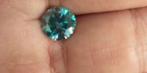 2ct Green Moissanite Diamonds AAA+ Quality