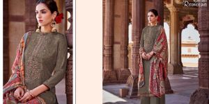 RAMEENA Pure Wool Pashmina Suit
