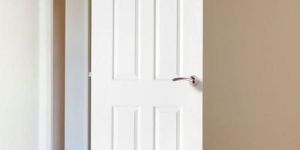 White WPC Door