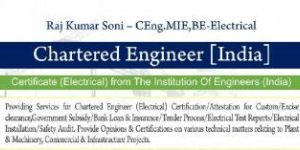 Chartered Engineer Services