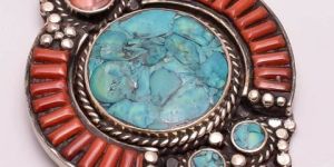 Tibetan Nepali Antique Pendant Jewelry