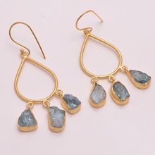Gold Vermeil Plated Brass Earring