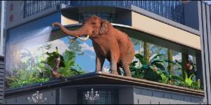 Huaxia Naked Eye 3D Outdoor LED Video Display