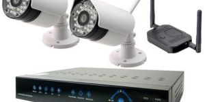 Wireless CCTV Security System with Two Camera