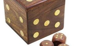Wooden Dice Game