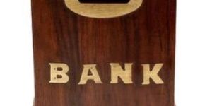 Wooden Money Bank