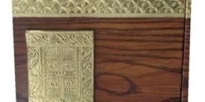 Brown Rectangular Quran Box
