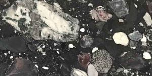 Pebble Black Granite Slabs