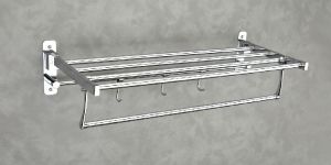 SS Round Folding Rack