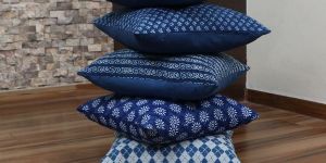 Hand Block Cotton Cushion Cover