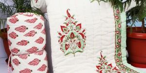 Hand Block Printed Cotton Quilts