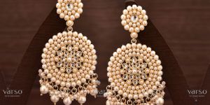 Gold/ Silver Danglers Earring