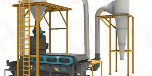 BASKET TYPE SEED CLEANER