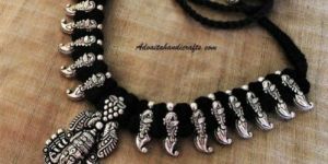 Oxidised Necklace Set