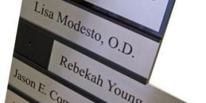 SS Name Plate